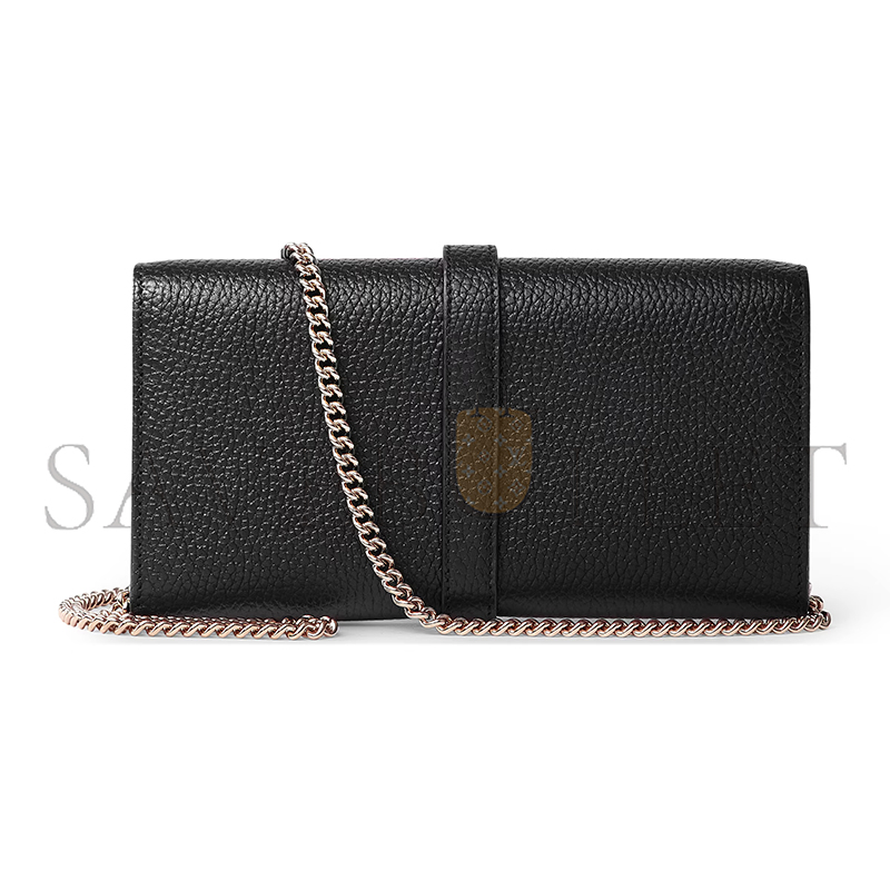 GUCCI  JACKIE 1961 WALLET ON CHAIN 652681 (19*10*3.5cm)